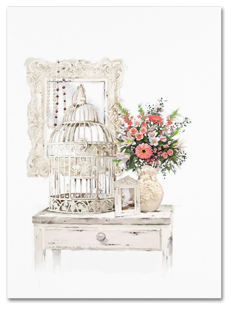 The Macneil Studio 'Birdcage II' Canvas Art, 24"x18"