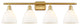 Innovations 516-4W-SG-GBD-751 4 Light Bath Vanity Light, Satin Gold