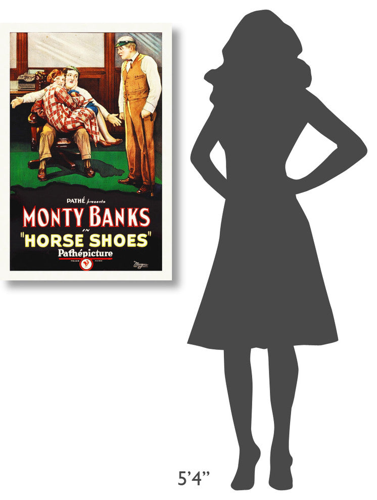 "Horse Shoes" Stretched Canvas Giclee by Hollywood Photo Archive, 24x36"