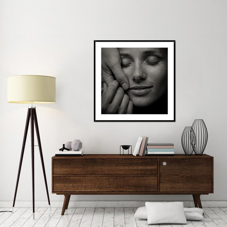 "Love Inside" Framed Digital Print by Andrey Nastasenko, 44x44"