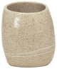 Unique Stone Bath Accessories, Stones, Tumbler, Sand Beige