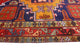 Fine Vintage Distressed DaLight on Navy/Red Runner, 4'5x9'11