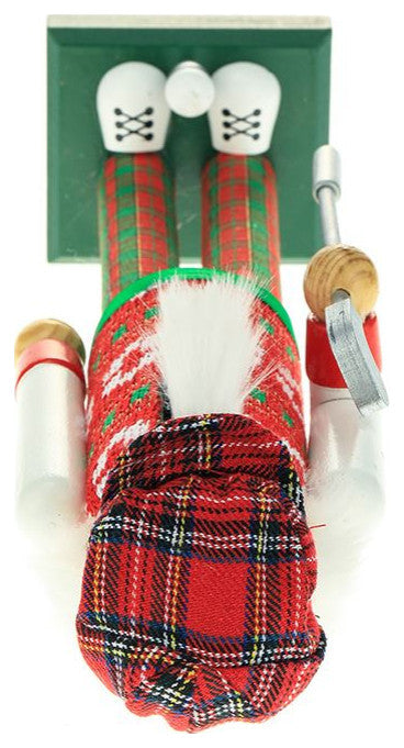 Kurt Adler 15" Red and Green Golfer Nutcracker