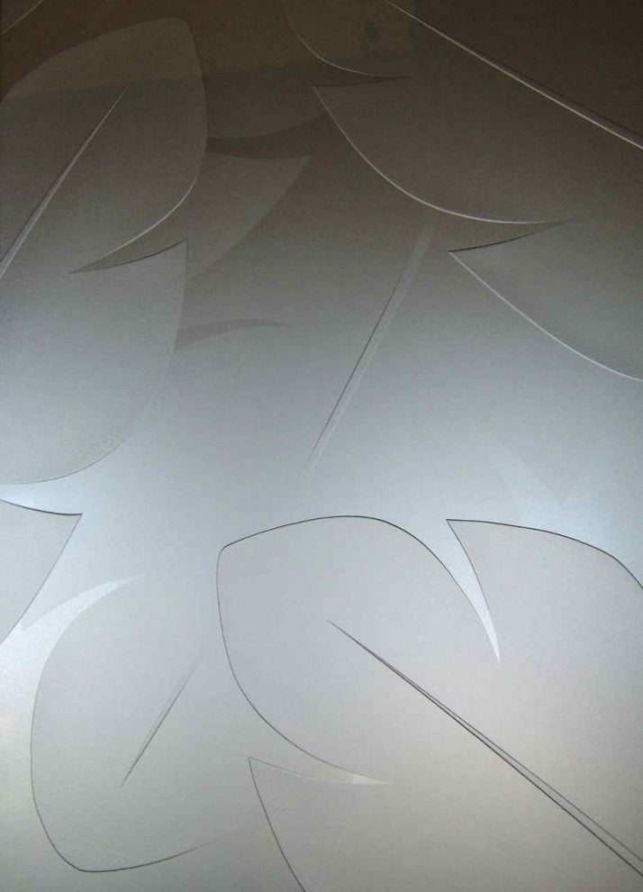 Interior Prehung Door or Interior Slab Door - Banana Leaves - Primed - 24" x...