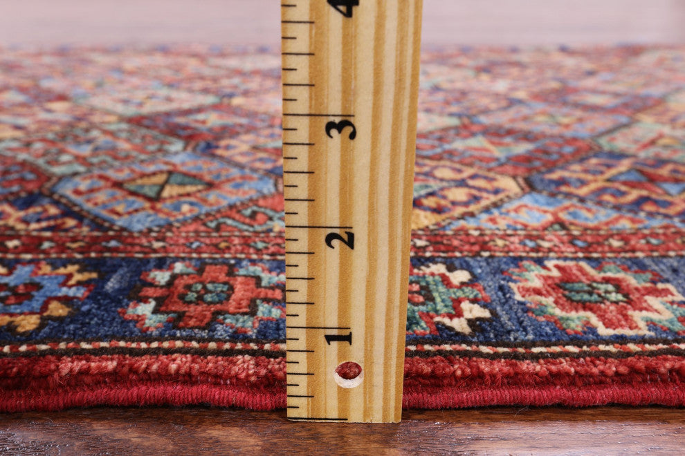 2' 7" X 6' 7" Runner Persian Gabbeh Shall Hand-Knotted Rug Q4984