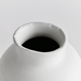 Mirela Vase White, Large