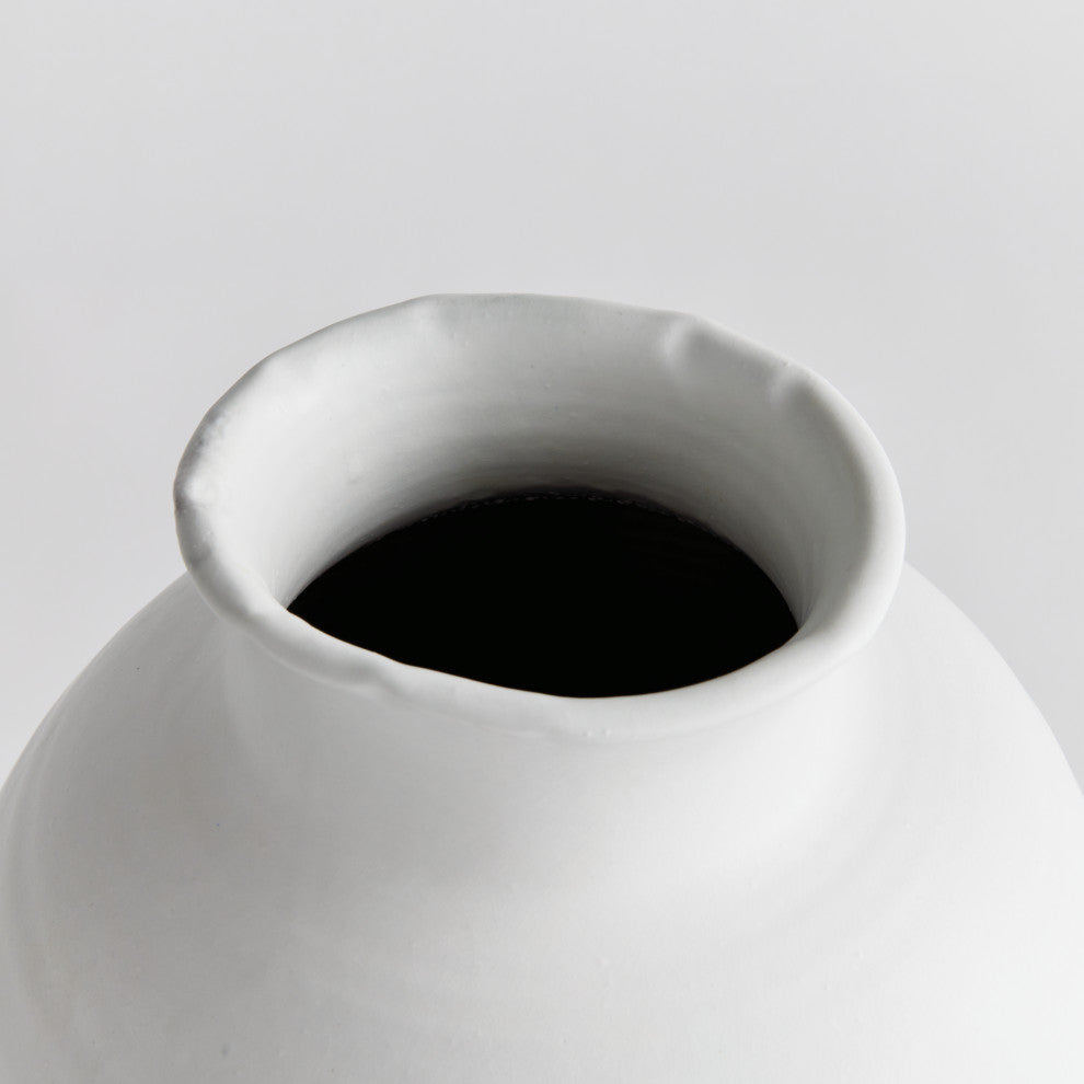 Mirela Vase White, Large
