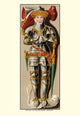 Effigy of Sir Richard Vernon- Gallery Wrapped Canvas Art 28" x 42"