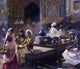 Edwin Lord Weeks An Open-Air Kitchen- Lahore- India Gallery Wrapped Canvas Print
