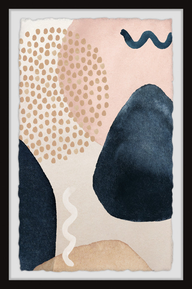 "Air of Uncertainty" Framed Painting Print, 16x24