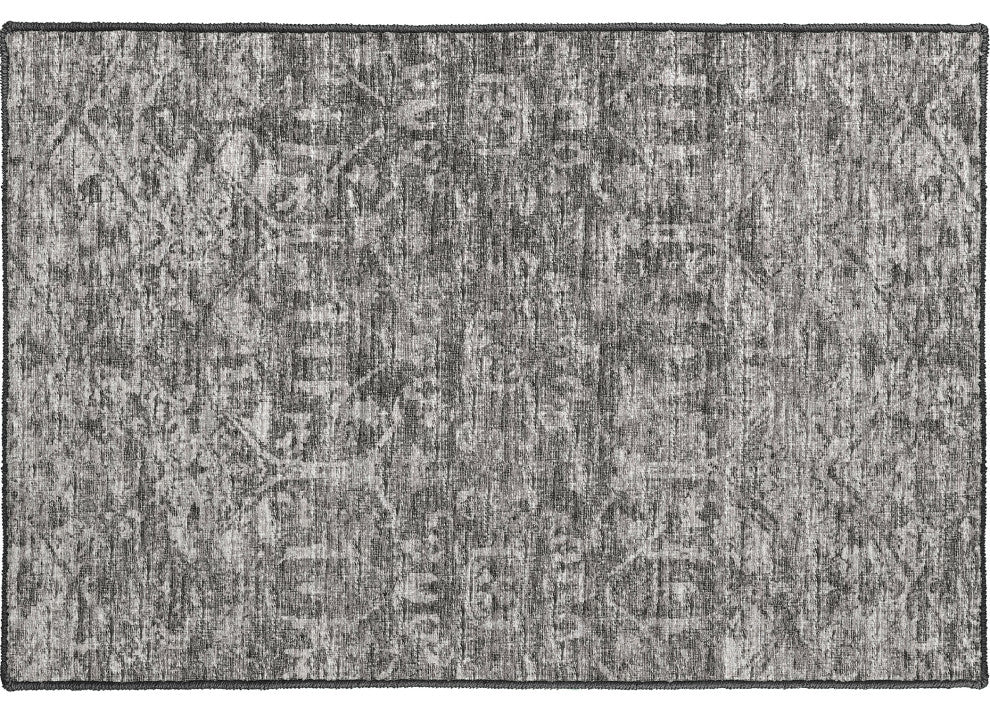 Aberdeen AB1 Graphite 1'8" x 2'6" Rug