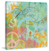 "A Peace Gard Copy" Painting Print on Wrapped Canvas