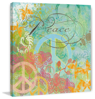 "A Peace Gard Copy" Painting Print on Wrapped Canvas