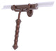 Shower Squeegee with Wavy Handle, Antique Copper