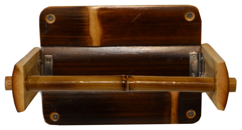 Eco-friendly Bamboo Toilet Paper Holder