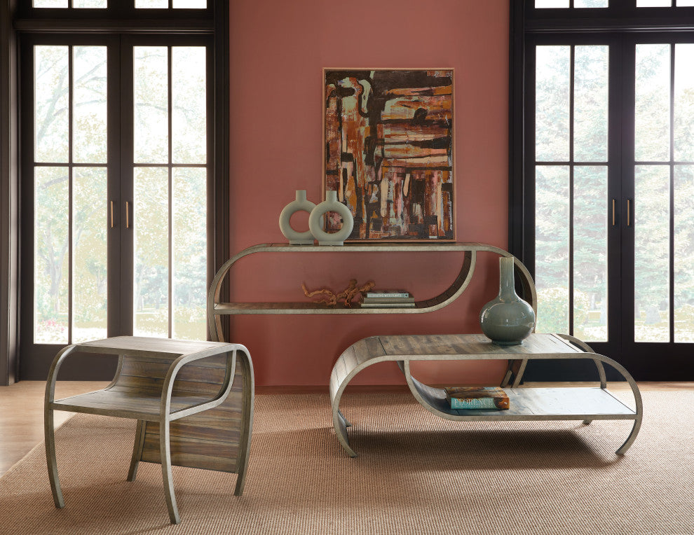 Commerce and Market Open Ended Console Table