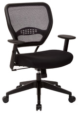 Professional AirGrid Back Managers Chair with Black Mesh Fabric Seat