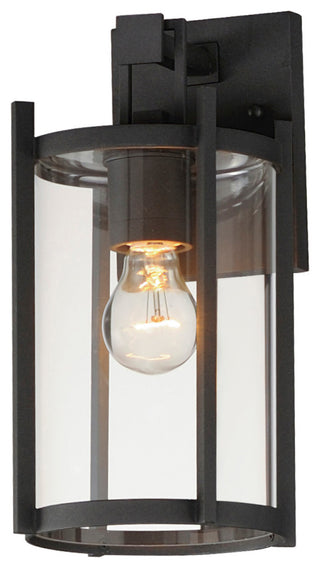 Maxim 30062 Belfry 13" Tall Wall Sconce - Black