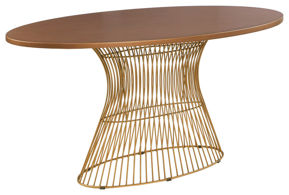 INK+IVY  Mercer Coffee Table, Bronze, Dining Table