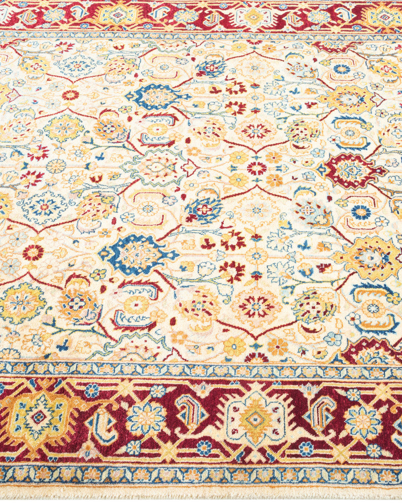 MOGUL, Hand Knotted Area Rug 6' 3" X 4' 1"