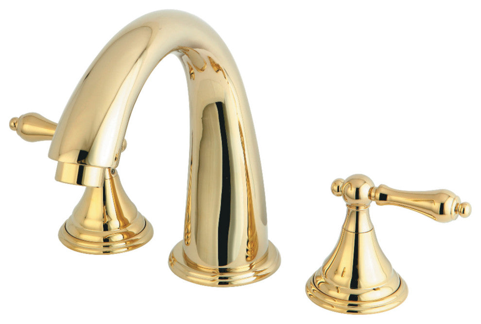 Kingston Brass Roman Tub Faucet, Polished Brass