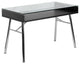 Malcom Brettford Office Computer Desk With Tempered Glass Top