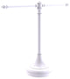 Carolina Crystal Guest Towel Stand, Matte White