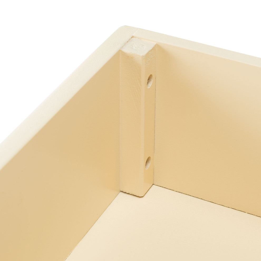 Safavieh Maxine Accent Table w/ Storage Drawer, Cream