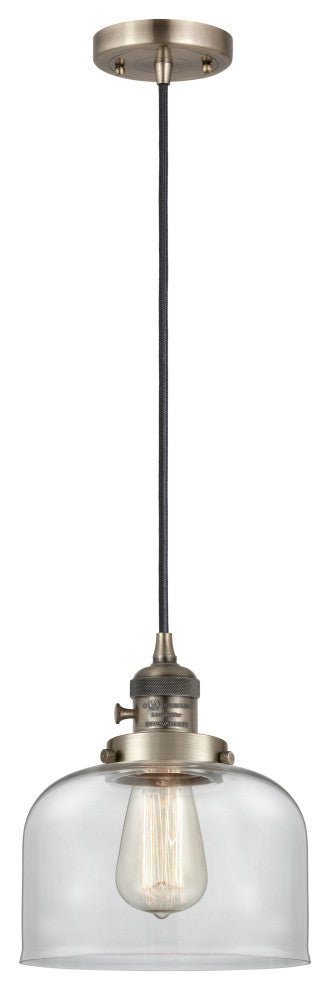 INNOVATIONS 201CSW-AB-G72-LED 1-Light Mini Pendant Antique Brass