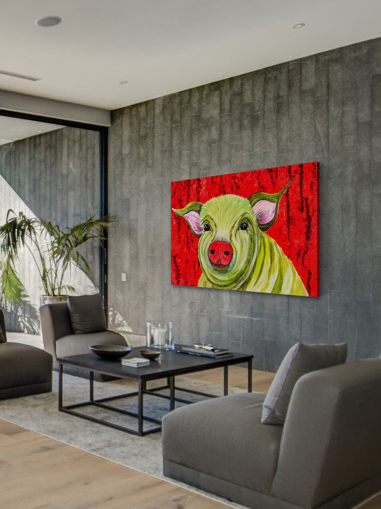 "Grace" Painting Print on Wrapped Canvas, 36"x24"