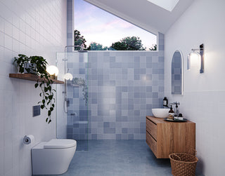 78"x21" Frameless Shower Door Single Fixed Panel, Polished Chrome