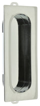 Genuine Solid Brass Rectangular Flush Pull, Polished Chrome