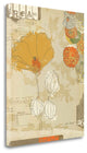 "Collaged Botanicals II" By Katie Pertiet, Giclee Print on Gallery Wrap Canvas