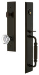 Carre' 1-Piece Dummy Handleset, F Grip and Chambord, Timeless Bronze, 848961