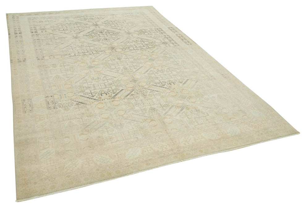 Rug N Carpet - Hand-knotted Anatolian 6' 5'' x 9' 6'' Low Pile  Area Rug