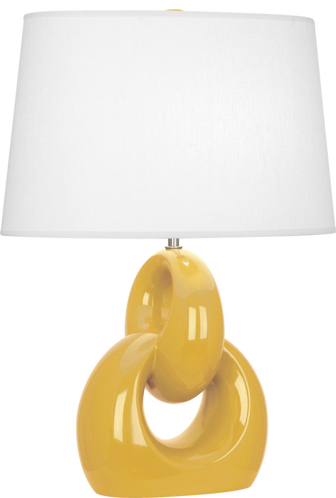 Robert Abbey RA-SU981 1-Light Table Lamp, Fusion