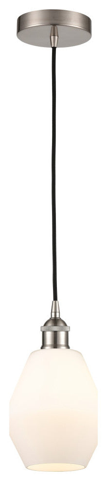 Innovations 616-1P-SN-G651-6-LED 1-Light Mini Pendant, Brushed Satin Nickel