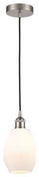 Innovations 616-1P-SN-G651-6-LED 1-Light Mini Pendant, Brushed Satin Nickel