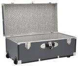 Seward Explorer 30" Trunk with Wheels & Lock, Gray
