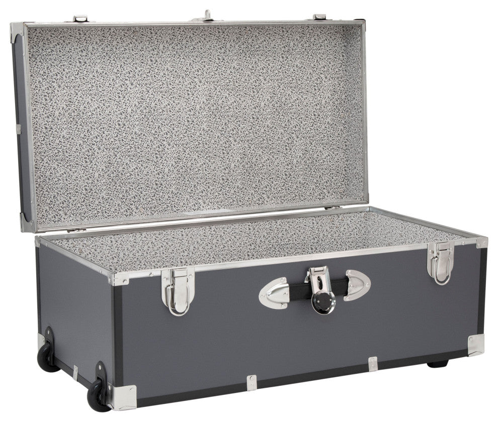 Seward Explorer 30" Trunk with Wheels & Lock, Gray