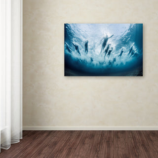 Davide Lopresti 'Swim' Canvas Art, 32x22