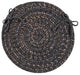 Colonial Mills Chair Pad Hayward Charcoal Chair Pad