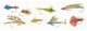 "Gone Fishin XII" Digital Paper Print by Elyse DeNeige, 38"x14"