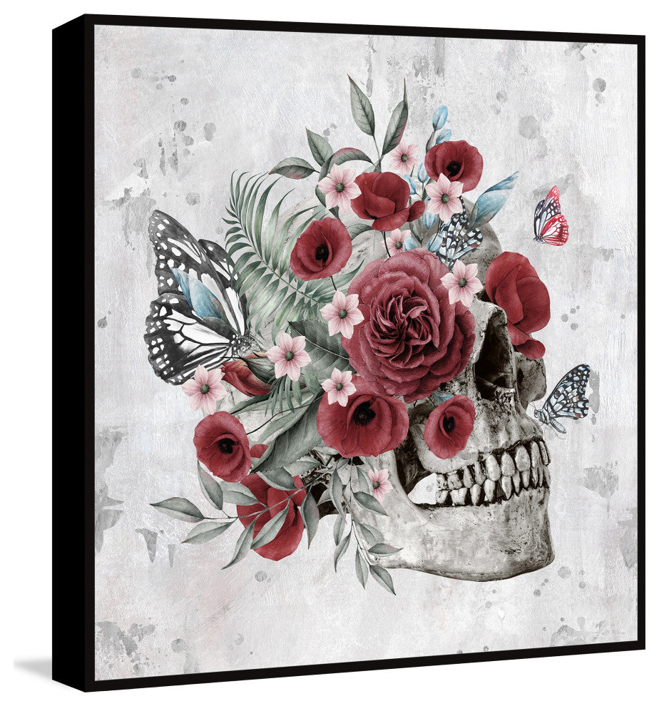 "Time for a Change" Floater Framed Painting Print on Canvas, 48x48