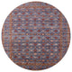 Ahgly Company Indoor Round Mid-Century Modern Area Rugs, 3' Round