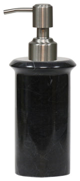 Polished Amber Marble Bathroom Soap/Lotion Dispenser, Jbc-L