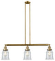 Innovations Lighting 213-Bb-S-G182-Led 3 Light Dimmable Led Island Light