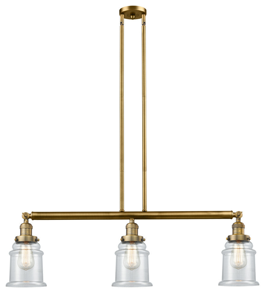 Innovations Lighting 213-Bb-S-G182-Led 3 Light Dimmable Led Island Light