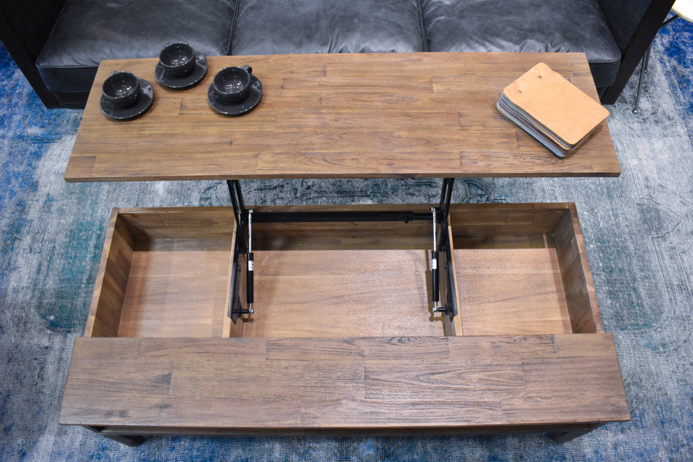 West 51" Wide Coffee Table With Lift Top
