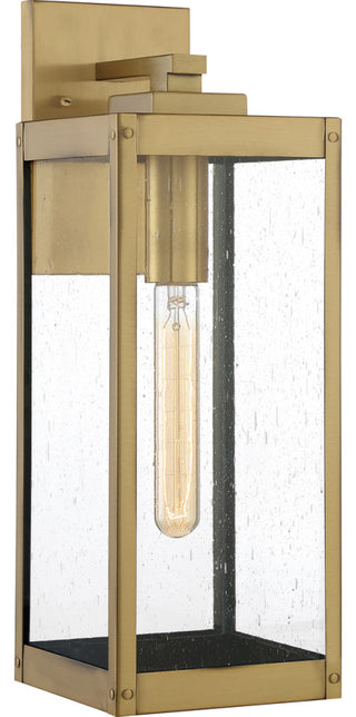 Westover 1-Light Outdoor Lantern, Antique Brass